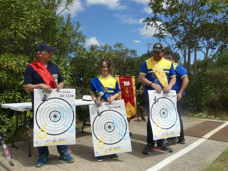 Bessan - Le tir à l'oiseau a rythmé les premiers jours de mai des Archers de la Tuque