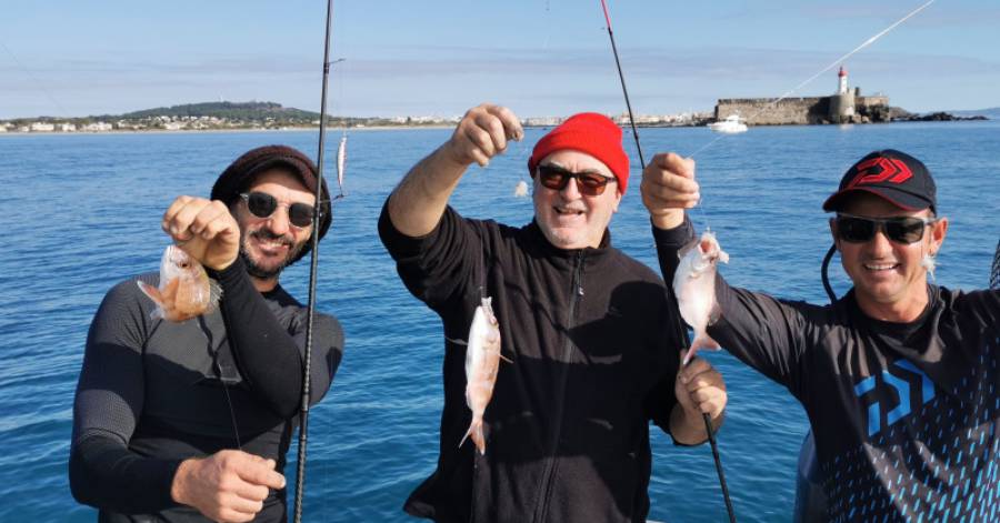 Marseillan - Envie d'une sortie pêche contacter Fabien Fernandez Fishing