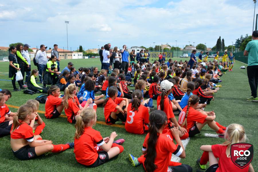 Football Agde - Les féminines U11 du RCO Agde remportent la Girls Cup 2023 de football
