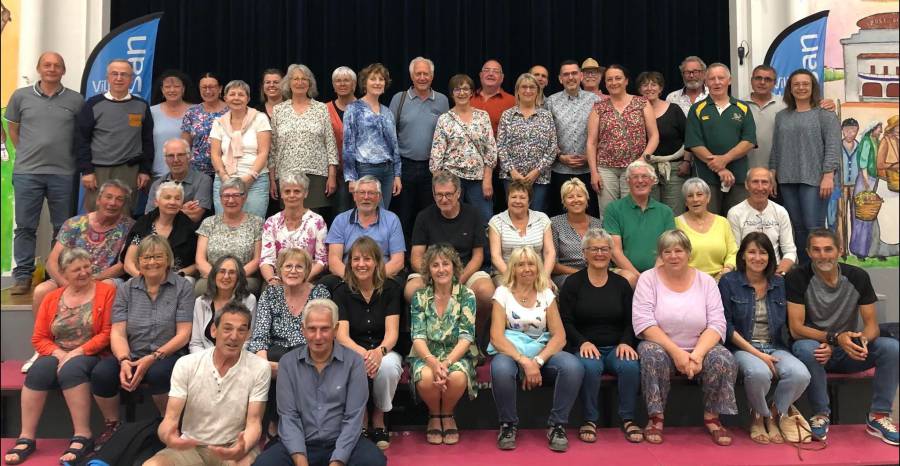 Bessan - Les choristes de Savoie chaleureusement accueillis par leurs homologues et amis