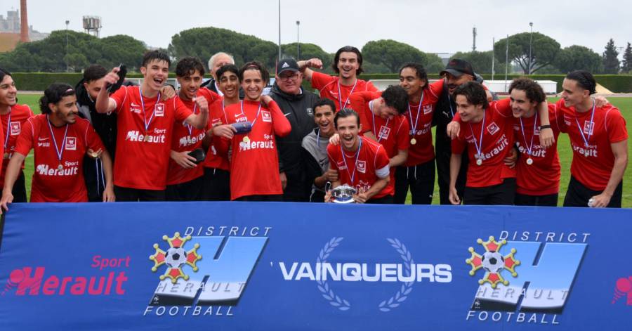 Football Agde - Les U19 du RCO Agde remportent la Coupe de l'Hérault 2023 de football