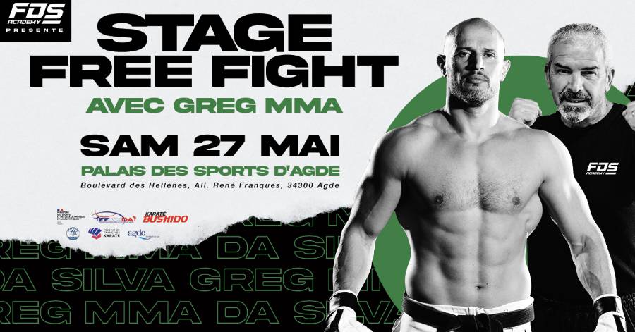Agde - Un stage exceptionnel de free fight sur Agde avec Greg MMA !