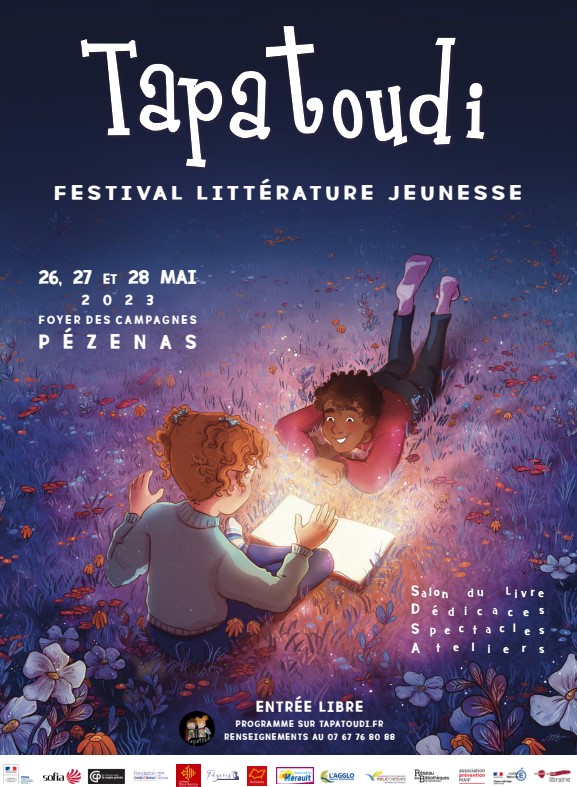 Pézenas - Festival littérature jeunesse Tapatoudi à Pézenas du 26 au 28 mai