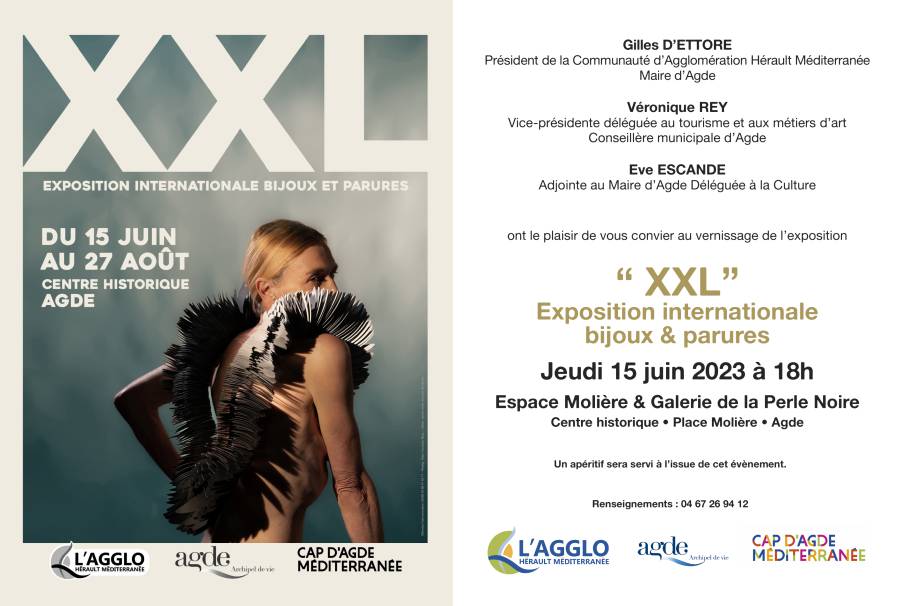 Agde - « XXL », une exposition internationale de bijoux et parures à Agde