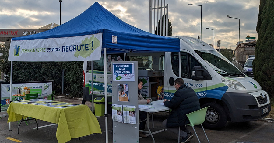 Agde - Présence Verte Services : Le job truck à Agde et Marseillan !