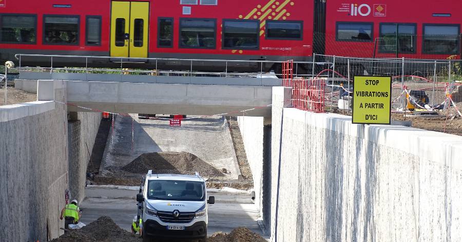 Agde - Suppression du passage à niveau à Agde : inauguration le 21 juin !