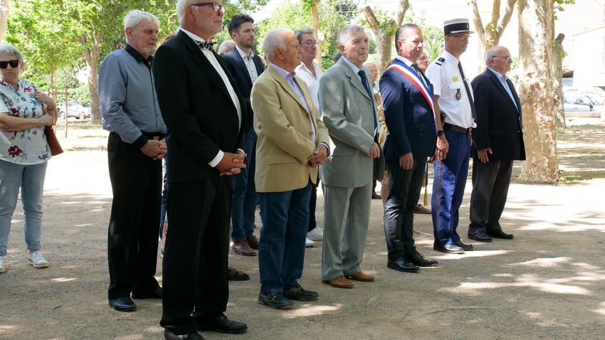 Marseillan - Retour sur la cérémonie : Journée de la Résistance du 27 mai 1943