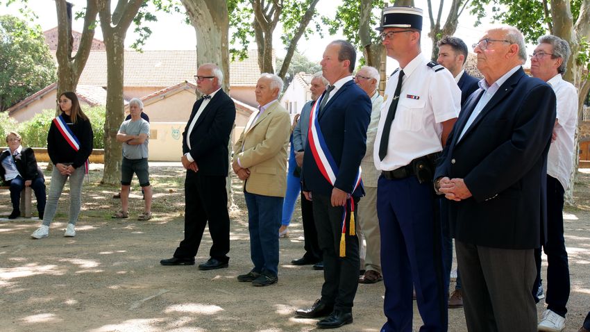 Marseillan - Retour sur la cérémonie : Journée de la Résistance du 27 mai 1943