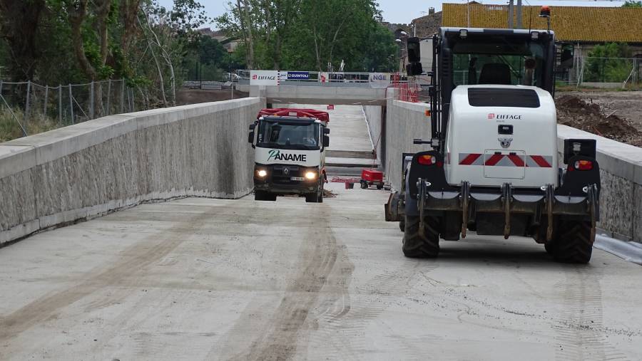 Bessan - La réouverture de la route départementale d'Agde annoncée pour le 21 juin