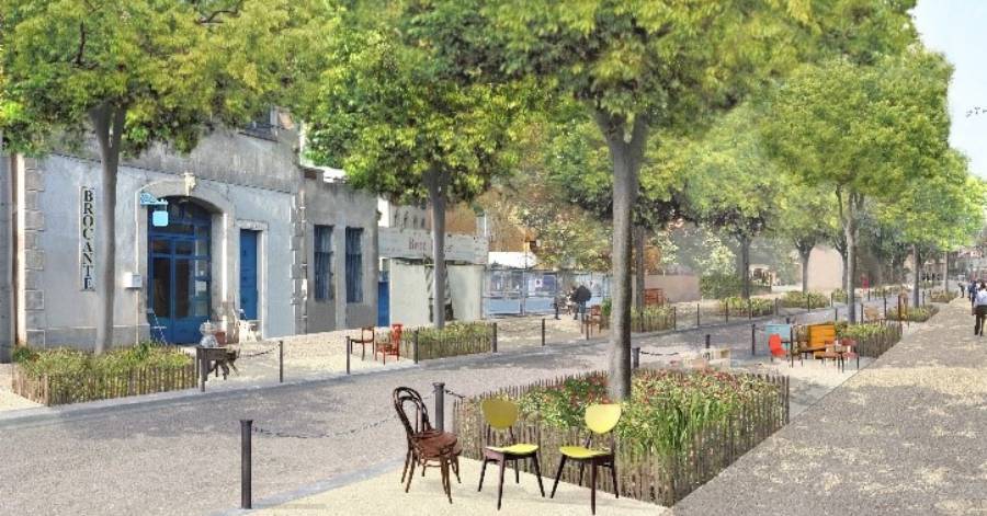 Pézenas - Le projet de réfection de l'avenue de Verdun à Pézenas présenté à la population