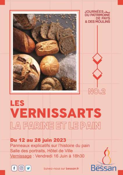Bessan - Vernissarts : une nouvelle exposition autour des moulins, du pain et de la farine