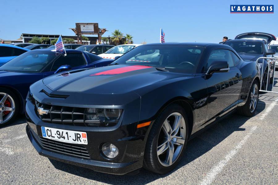 Cap d'Agde - Un rassemblement de voitures Américaines dimanche plage Richelieu !