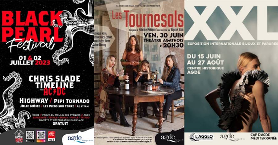 Agde - Des idées pour sortir ce Week-End du 30 juin au 2 juillet 2023