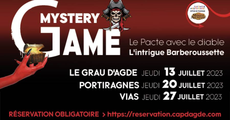 Cap d'Agde - une enquête mystère grandeur nature avec Mister Aventure et l'Office de Tourisme