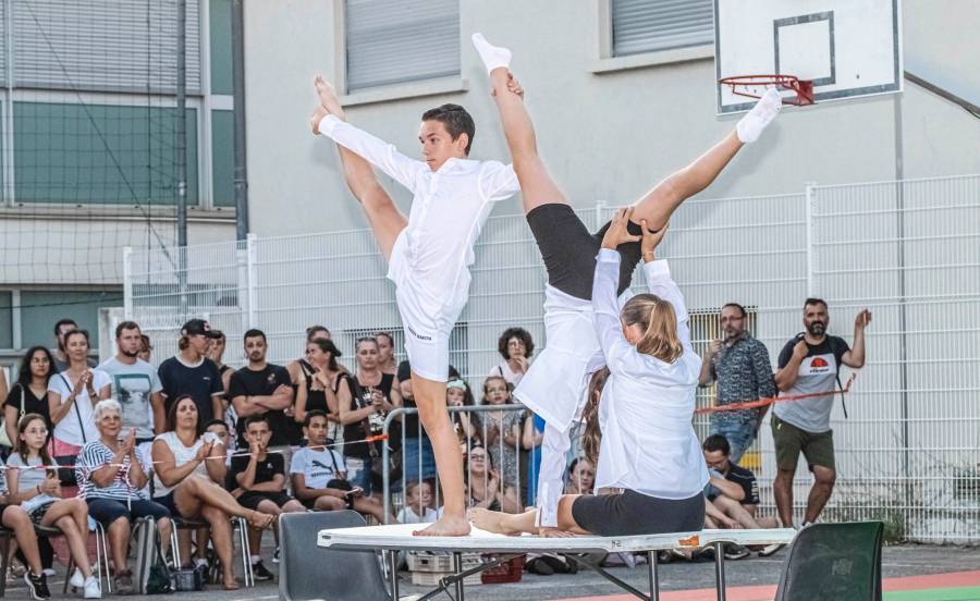 Bessan - Un nouveau show de « légende » pour la gymnastique du collège Victor Hugo