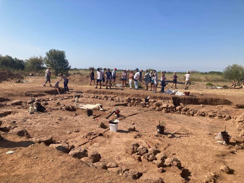 Bessan - Partage de nouvelles découvertes aux fouilles archéologiques de la Monédière