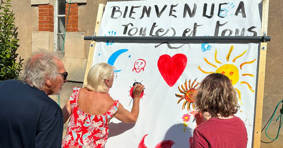 Portiragnes - La Palette Portiragnaise vous invite à peindre une toile géante !