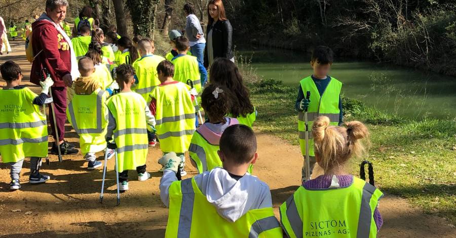 Agglo Hérault Méditerranée - 3700 enfants sensibilisés aux consignes de tri, au compostage et aux biodéchets