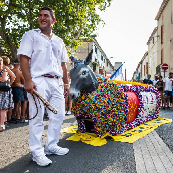 Bessan - Avec l'âne totem, la fête ancestrale repose sur une légende toujours vive à Bessan