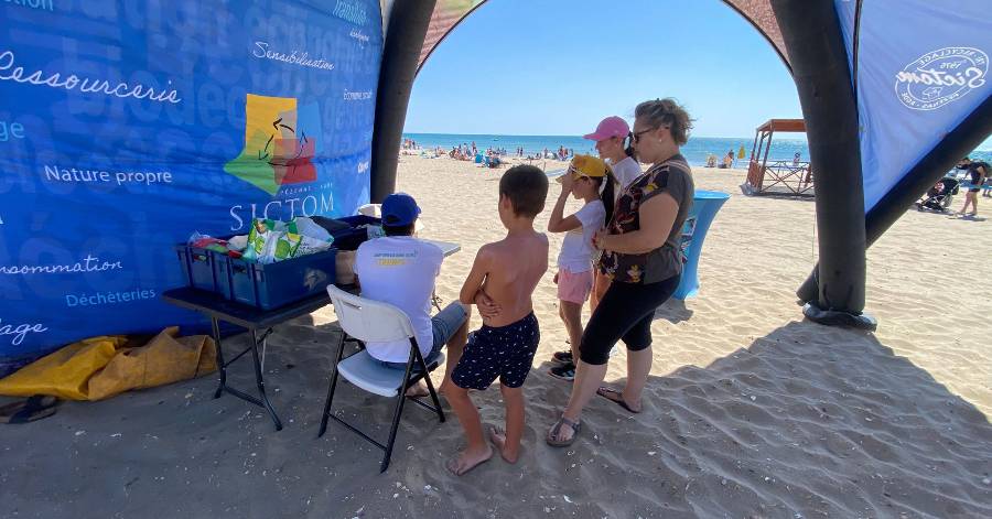 Agglo Hérault Méditerranée - Venez rencontrer le Sictom sur les plages du littoral