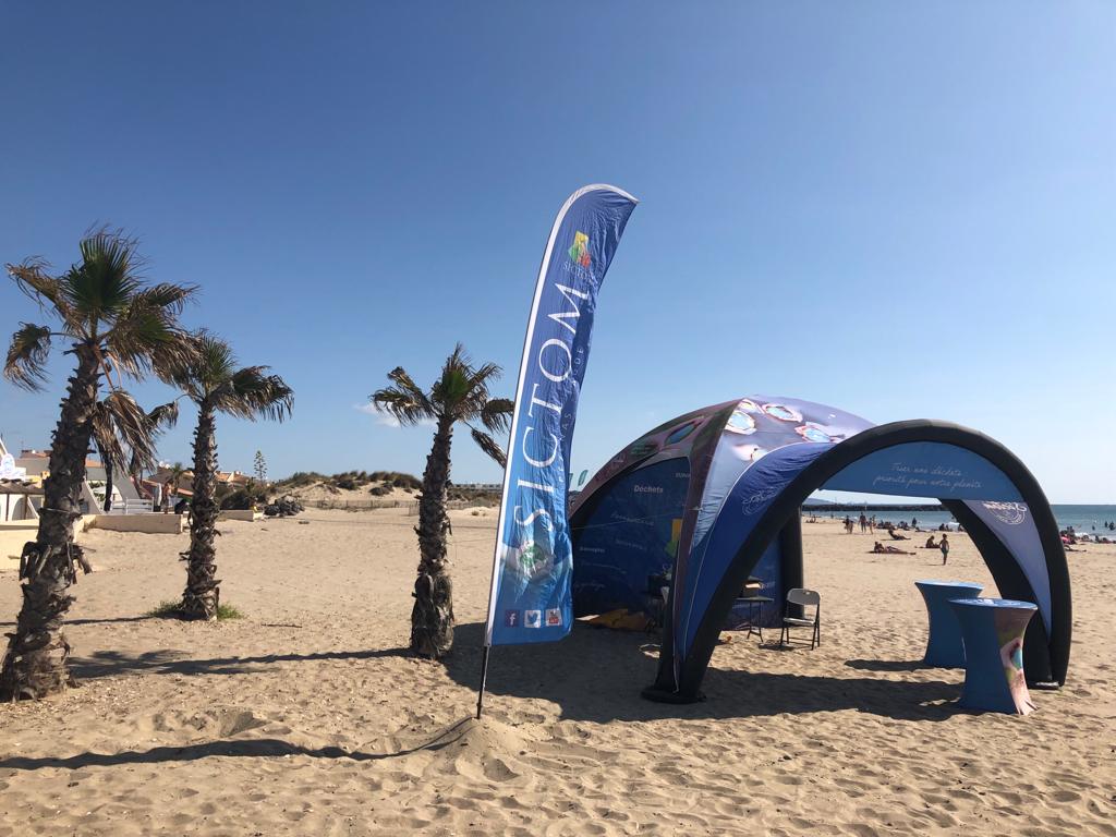 Agglo Hérault Méditerranée - Venez rencontrer le Sictom sur les plages du littoral