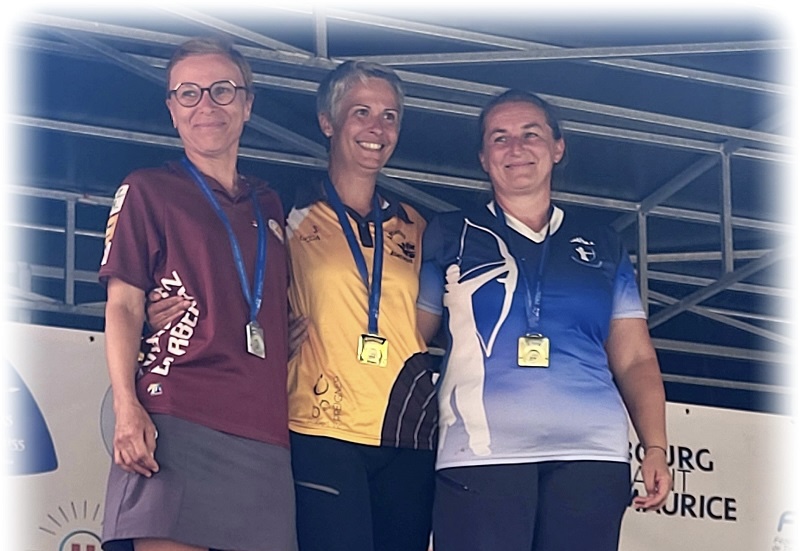 Sports de cible Agde - Une archère Agathoise championne de France de Tir
