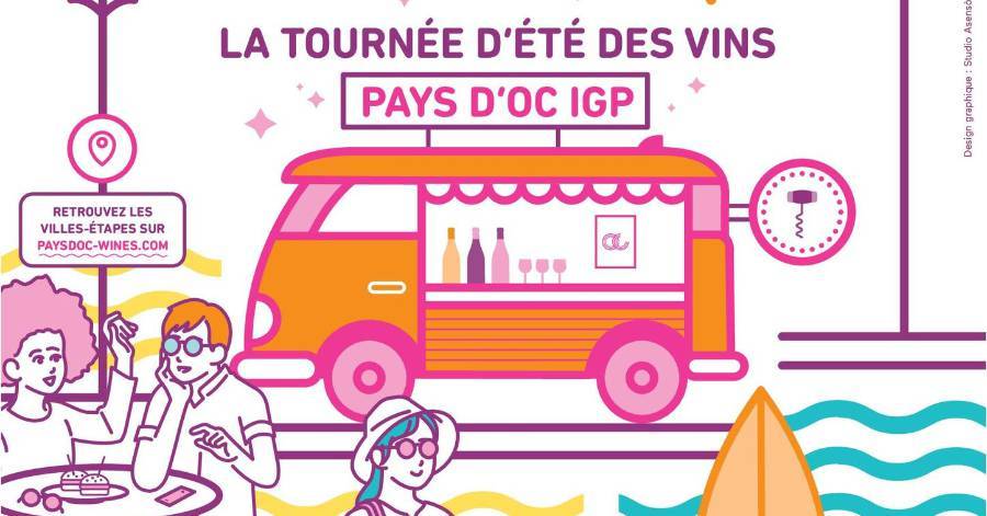 Marseillan - La tournée d'été des Vins Pays d'Oc IGP à Marseillan le 17 août