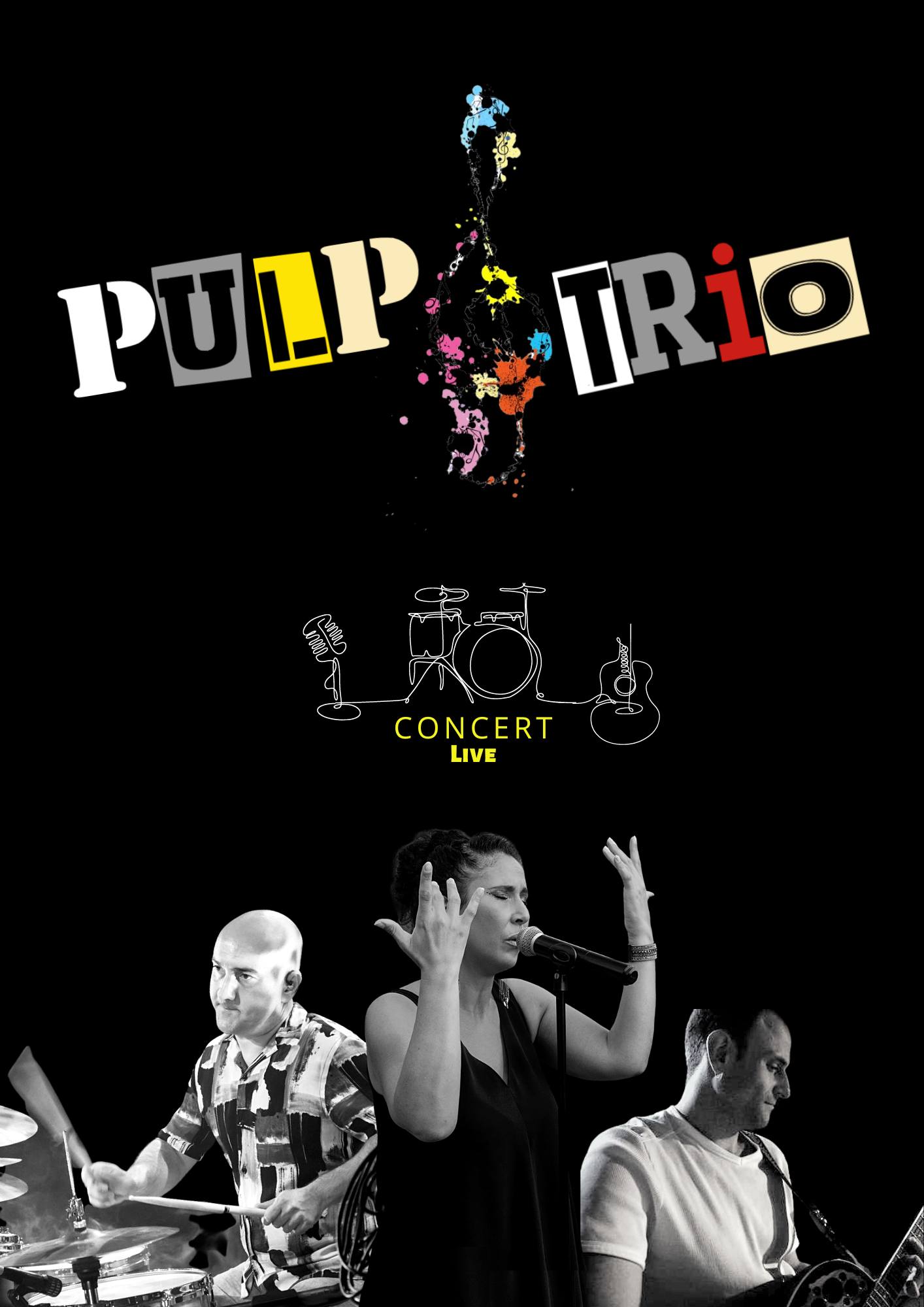 Portiragnes - Lundi 21 août ! Concert gratuit de Pulp Trio à Portiragnes