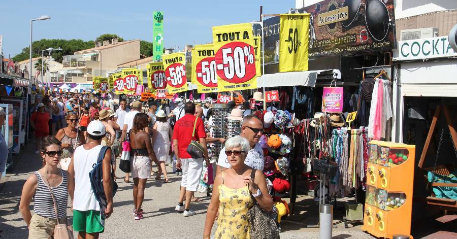 Marseillan - La grande braderie c'est du 25 au 27 août à Marseillan-Plage !