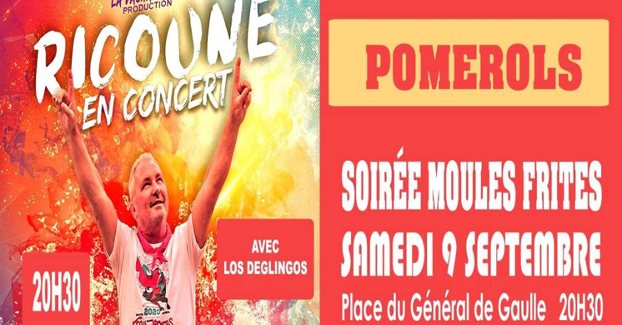 Pomérols - Ambiance festive garantie avec Ricoune en Concert ce samedi soir !