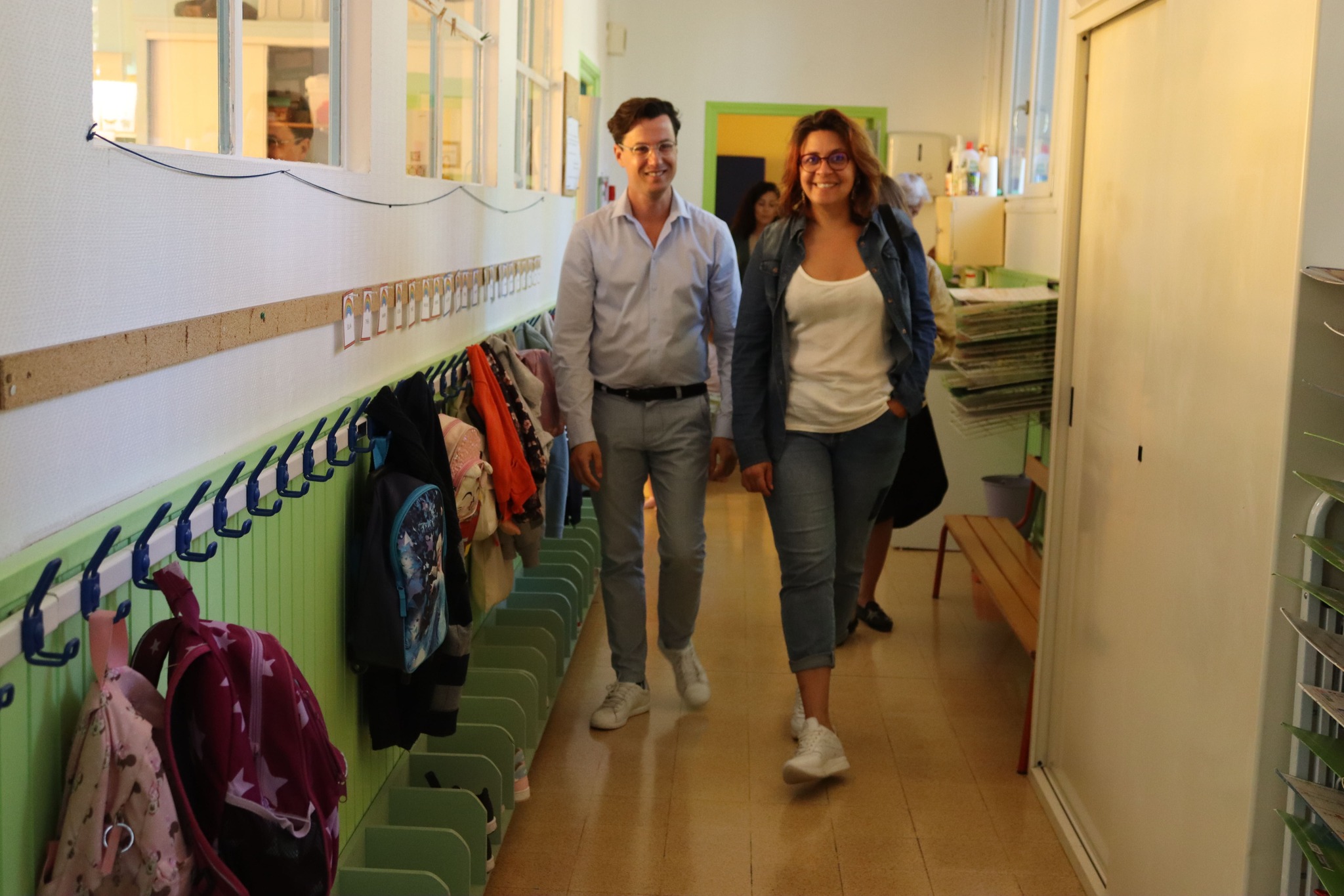 Pézenas - Les élus en visite dans les écoles pour la rentrée