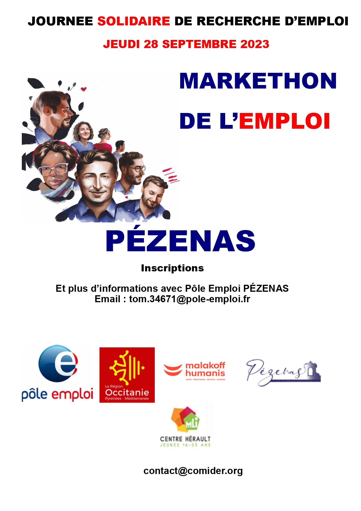 Pézenas - Le Markethon de l'emploi de retour à Pézenas