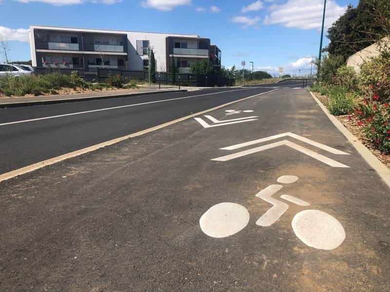 Bessan - Rénovée et sécurisée, la nouvelle entrée de ville côté Béziers va être inaugurée