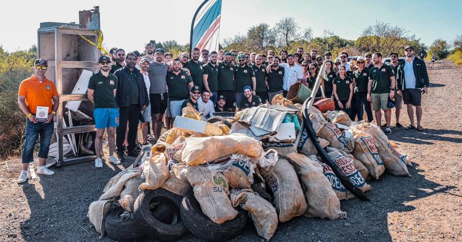 Agde - Opération de nettoyage : 600 kilos de déchets ramassés aux abords du Bagnas !