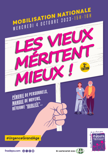Bessan - Le cri du cœur national relayé par la maison de retraite : les vieux méritent mieux !