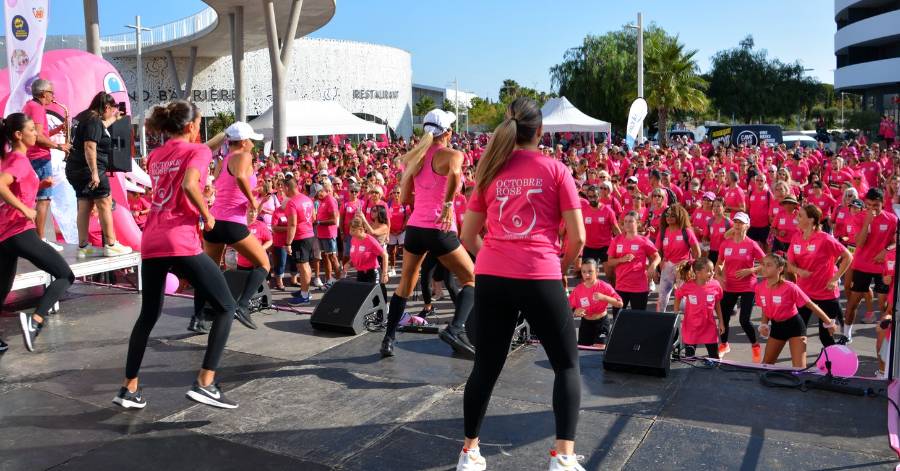 Cap d'Agde - Une belle réussite pour la Course Rose avec plus de 1900 participants