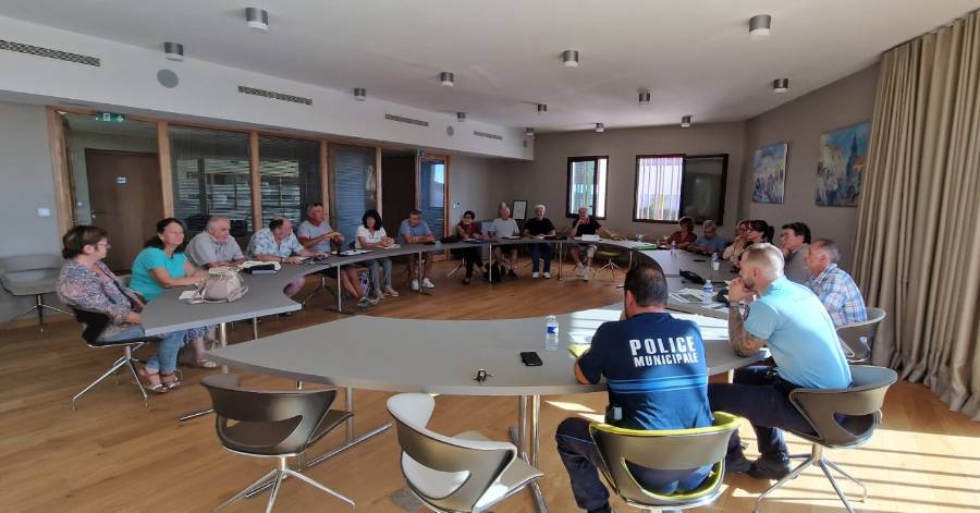 Portiragnes - La commission extra-municipale de sécurité et de participation citoyenne s'est réunie