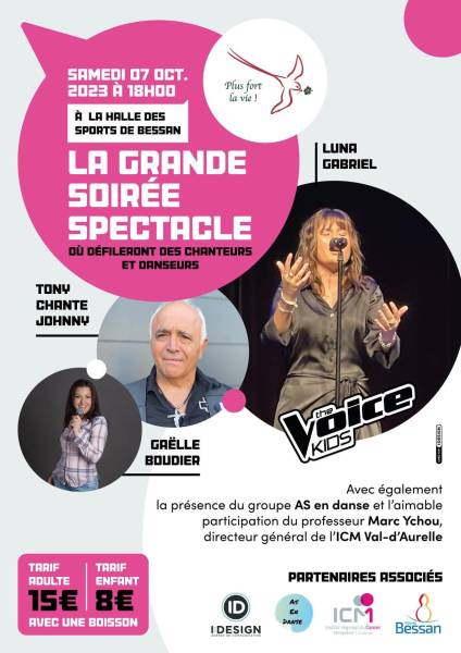 Bessan - L'ICM Val d'Aurelle de Montpellier en gala avec Plus Fort la Vie à Bessan