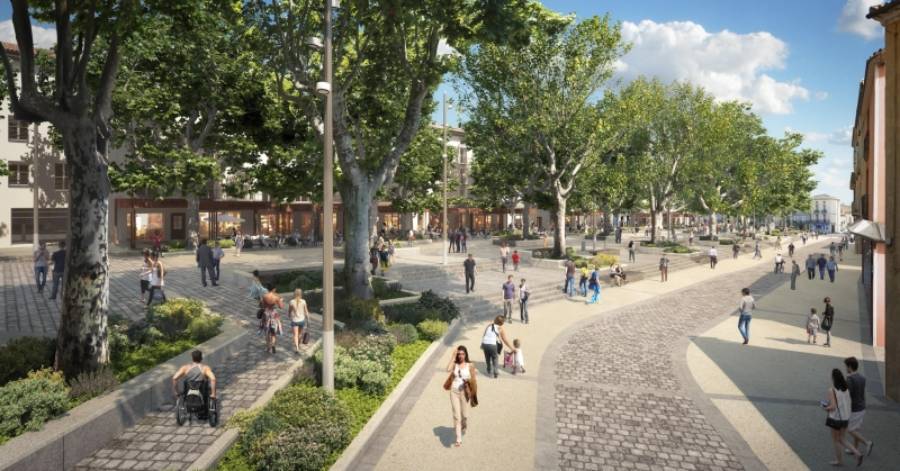 Agde - Réaménagement de La Promenade à Agde : le planning des travaux