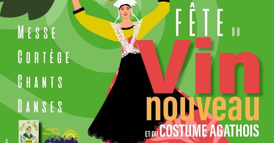 Agde - La traditionnelle fête du vin nouveau et du costume agathois se déroulera le 22 octobre