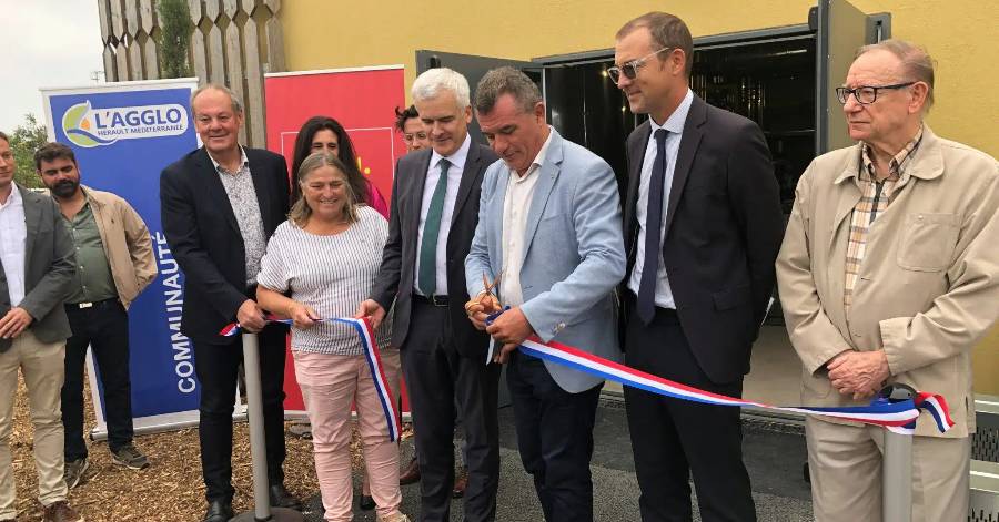 Agde - La nouvelle chaufferie bois pour le centre aquatique de l'Archipel inaugurée !