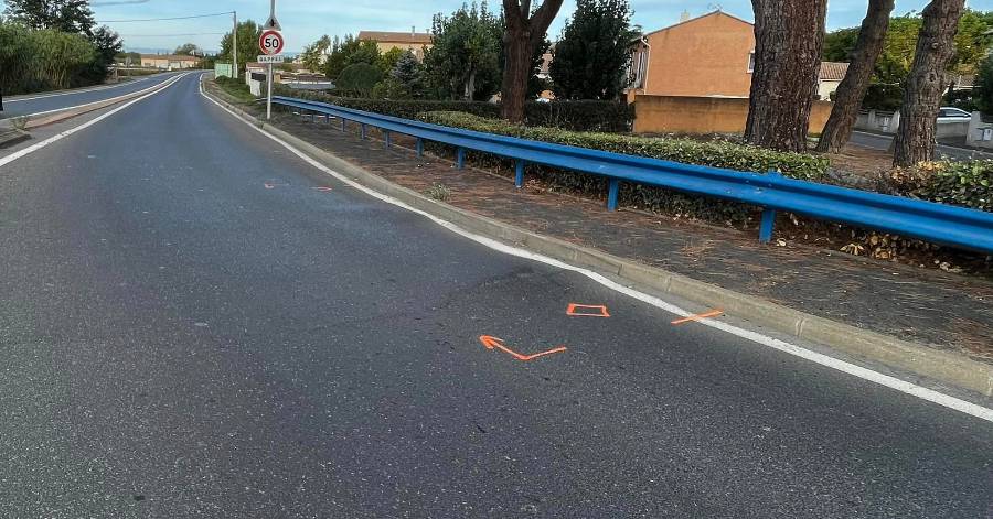 Portiragnes - Des travaux de voirie sur la chaussée à Portiragnes