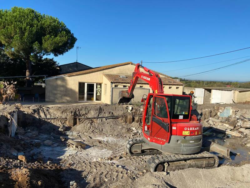 Bessan - Le centre de loisirs municipal de Bessan prochainement doté d'une nouvelle piscine de plein air