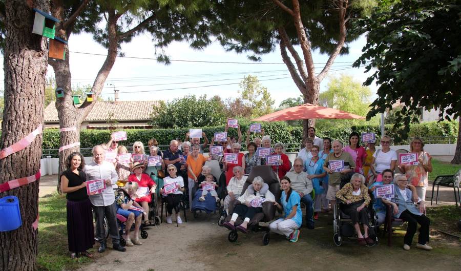 Bessan - La maison de retraite a relayé le cri national : « Les vieux méritent mieux ! »