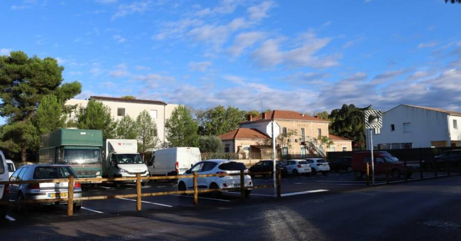 Pézenas - 38 nouvelles places de stationnement sur le chemin de l'Amandier !