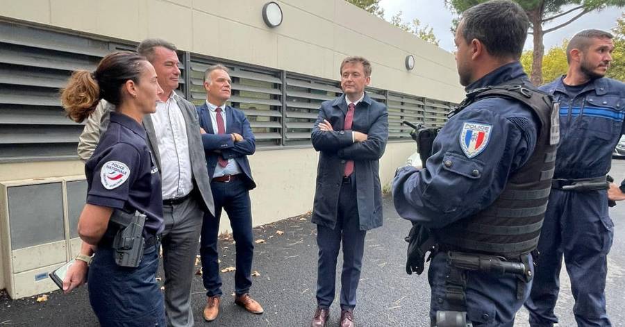Agde - Le nouveau Préfet de l'Hérault François-Xavier Lauch a effectué son premier déplacement à Agde