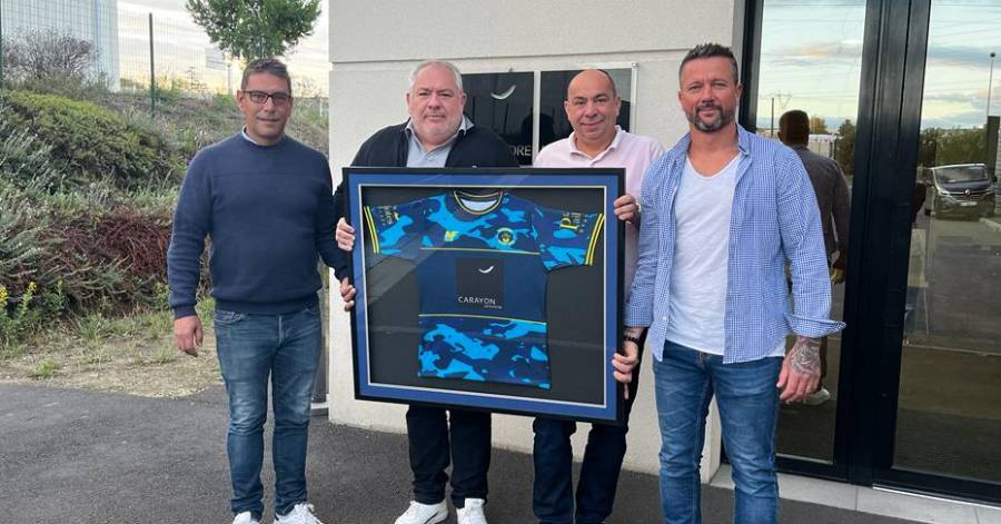 Agde - L'entreprise Carayon soutient les Corsaires du ROA !