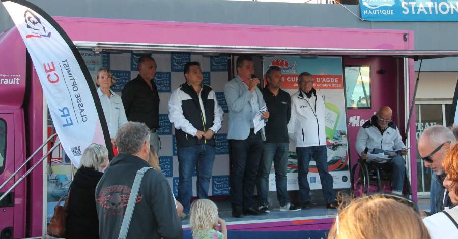 Cap d'Agde - L'Opti Cup Cap d'Agde 2023 bat son plein !