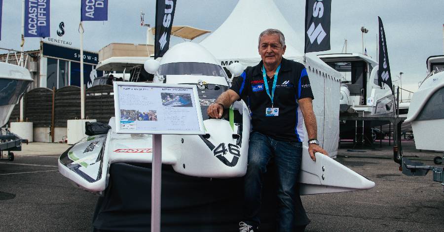 Cap d'Agde - Rencontre avec Alain Delpeuch : Pilote de bateau Formule 3000 !