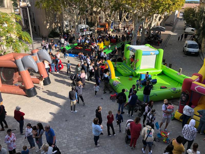 Bessan - Succès pour la journée autour des jeux, animations et autres monstres d'Halloween